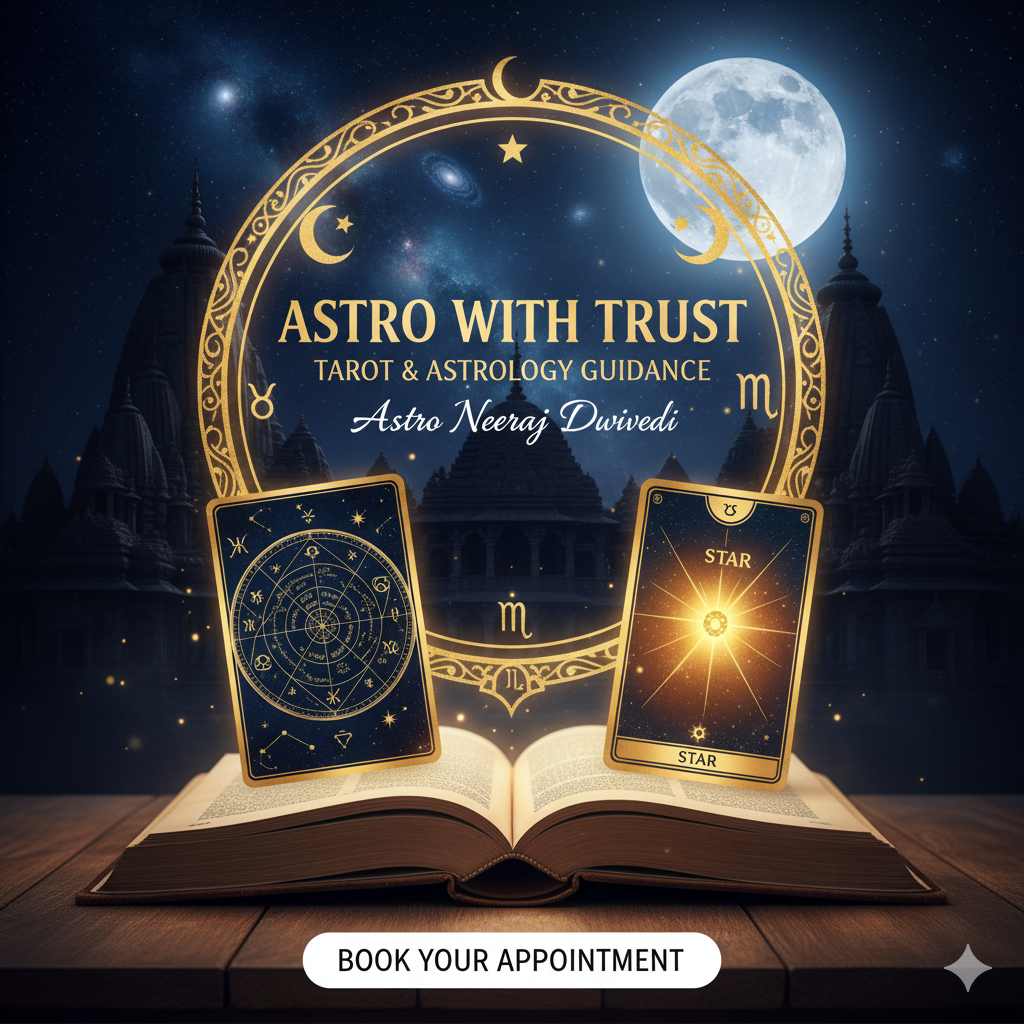 Astro With Trust Tarot & Astrology Guidance by Astro Neeraj Dwivedi Book Your Appointment